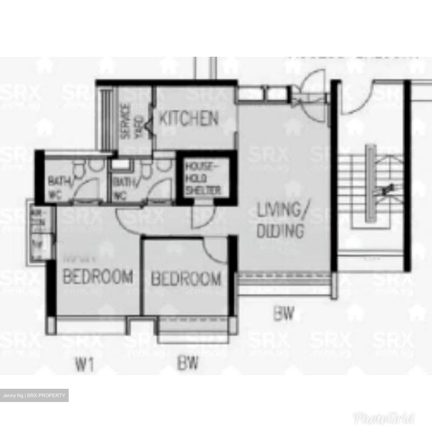 Blk 62B Strathmore Green (Queenstown), HDB 3 Rooms #611093461